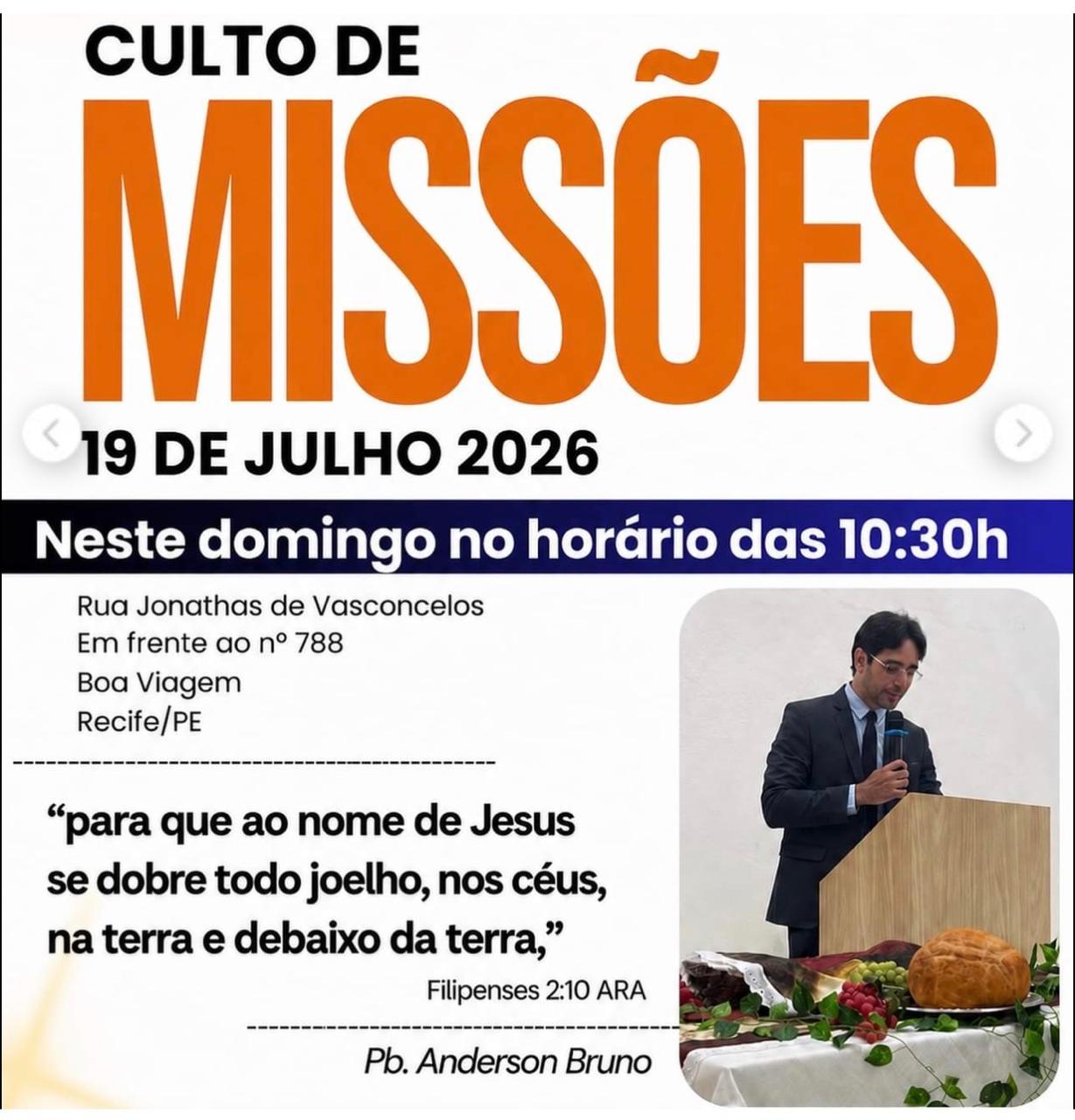 Arte do Culto de Missões