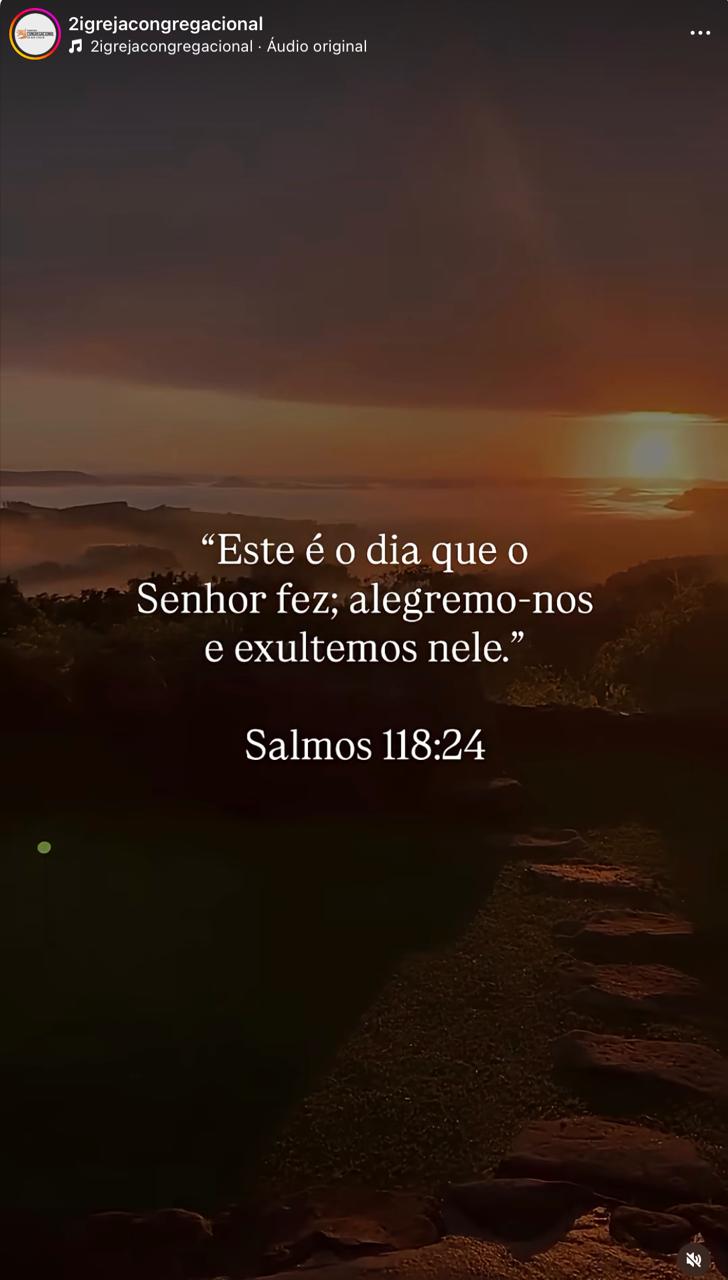 Devocional com Salmos 118 ao pôr do sol